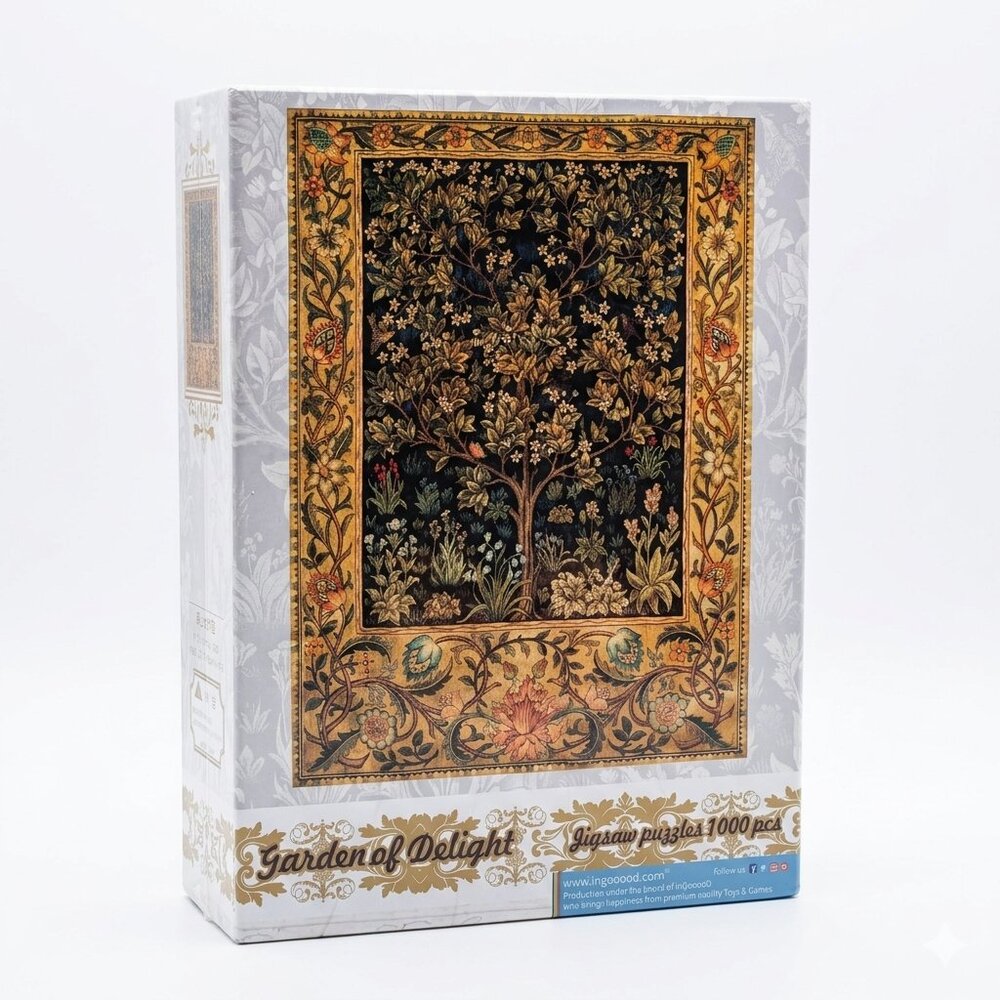 New Factory Sealed inGooooD Garden of Delight Jigsaw Puzzle 1000 pieces